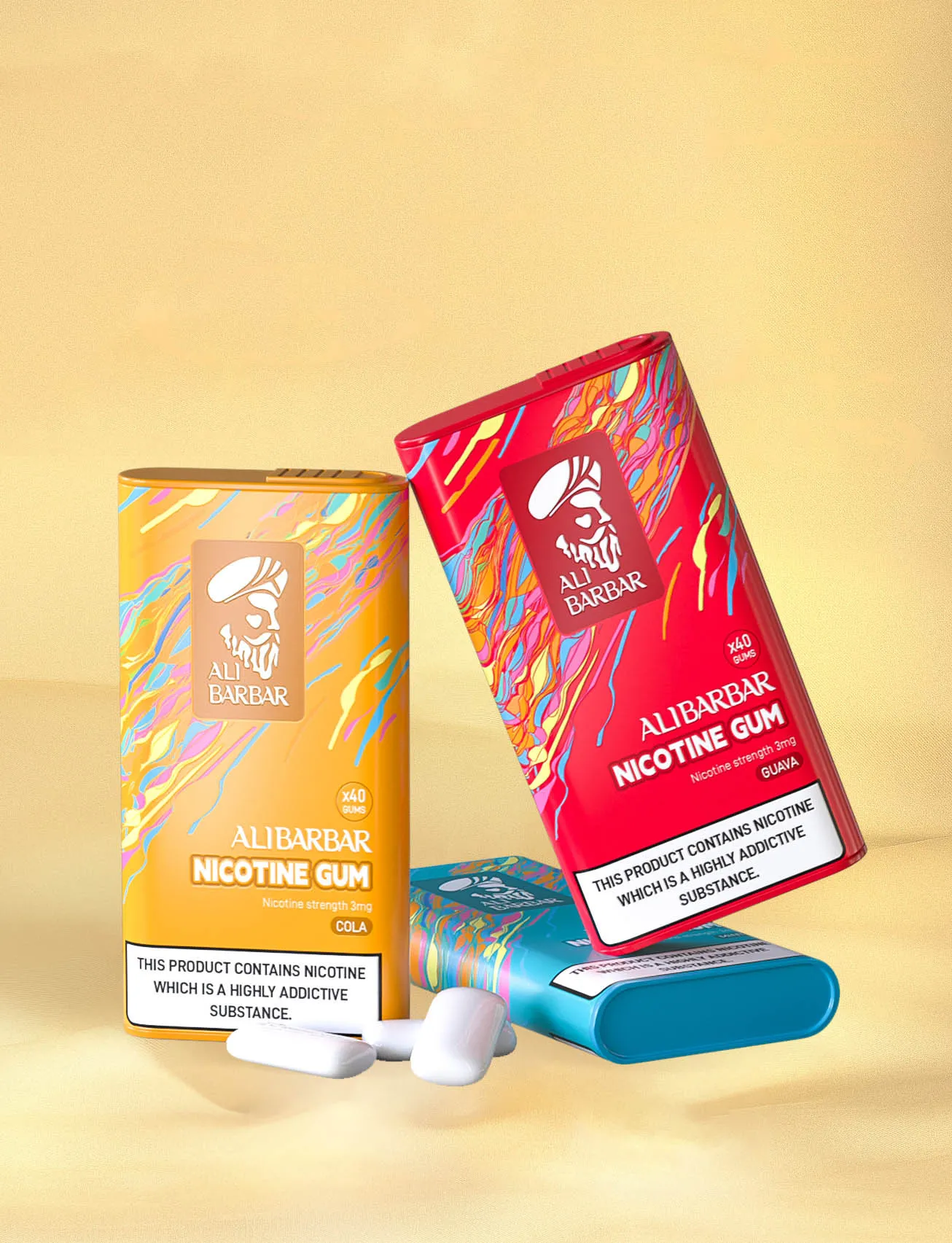 Alibarbar nicotine gum for sale