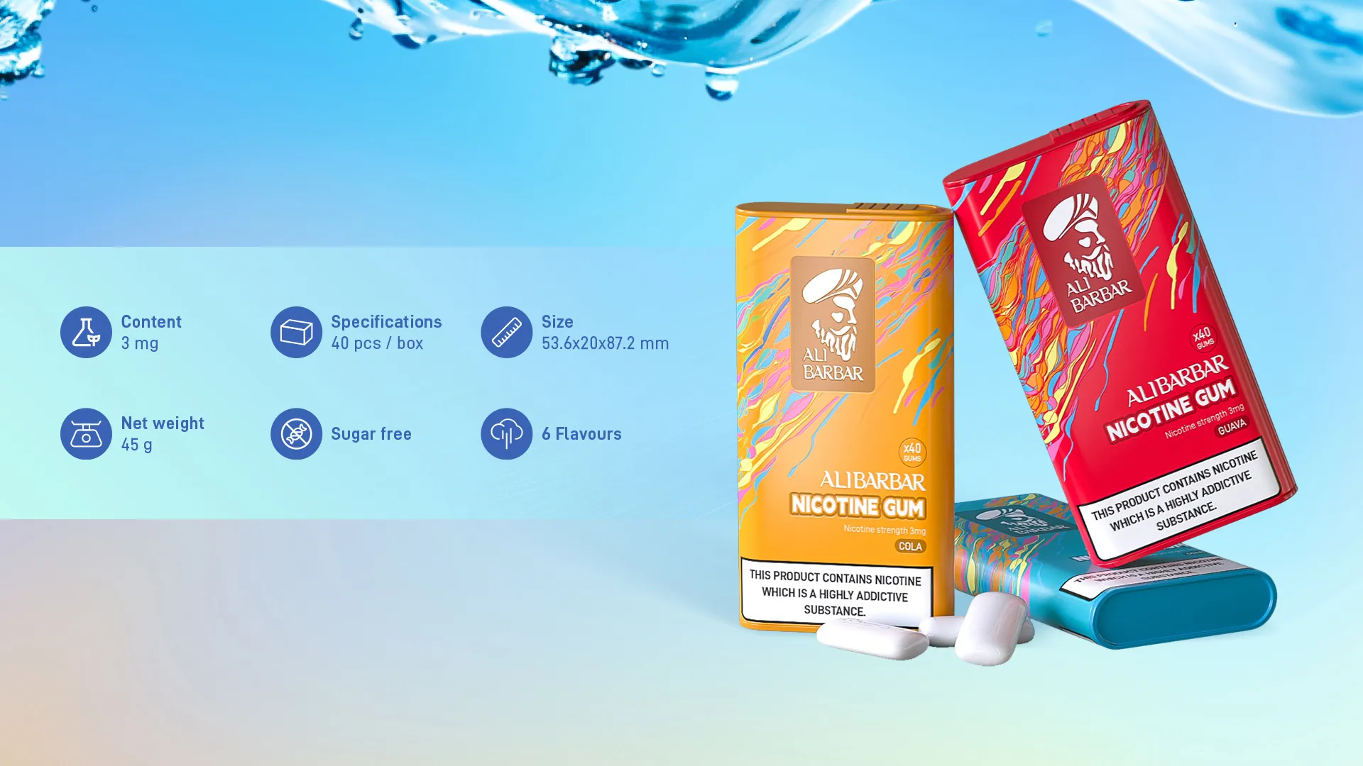 Buy Alibarbar nicotine gum online